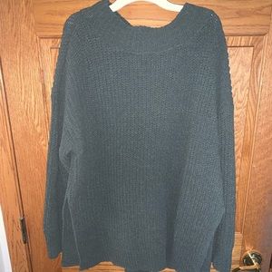 Forest green sweater